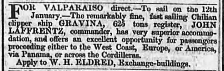 Gravina in Australia 1865