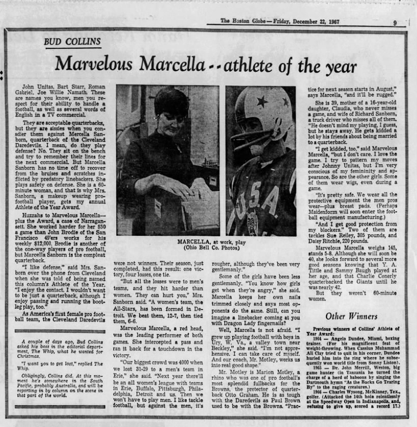 Marvelous Marcella – Athlete of the year
