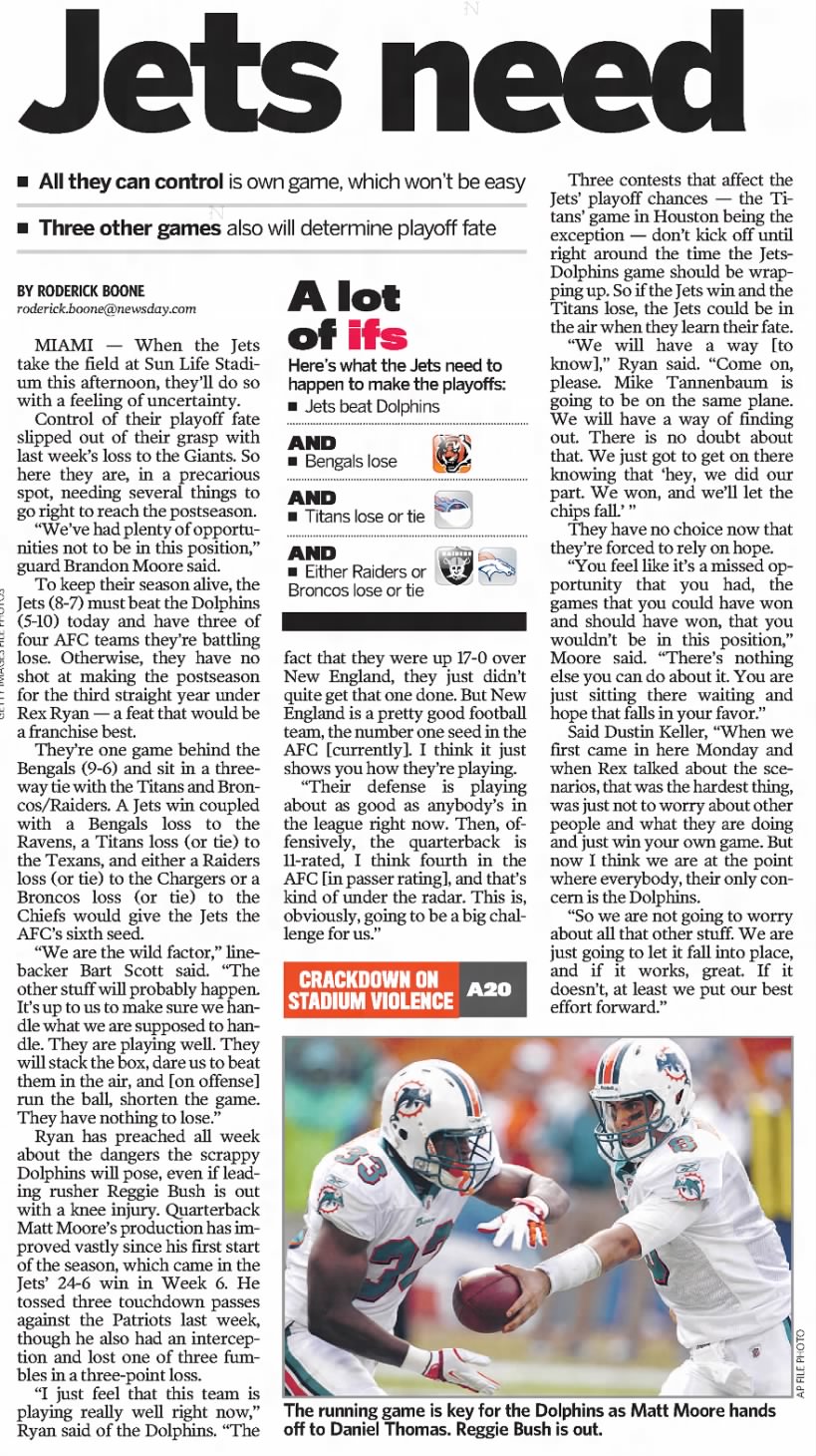 Jets Dolphins preview