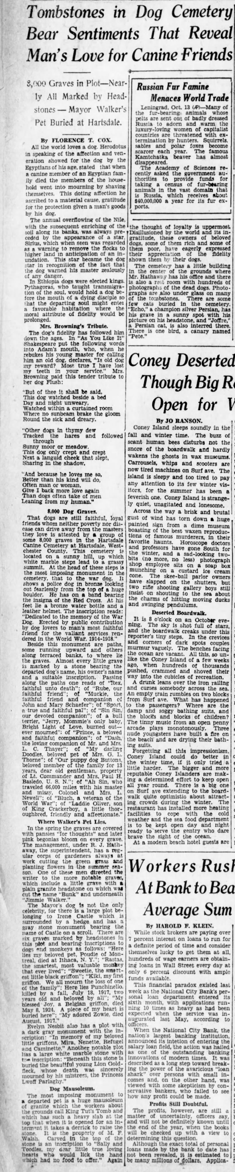 The Brooklyn Daily Eagle, New York Sunday, October 14,1928