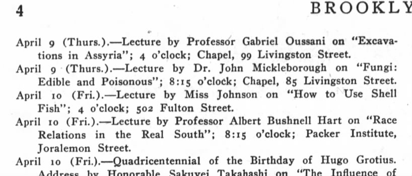 Fr. Gabriel Oussani Lecture - 1908