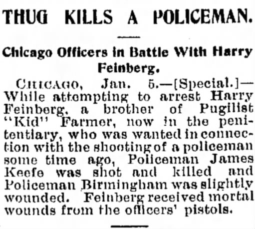 Thug Kills a Policeman