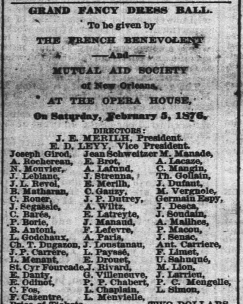 J Soudain 4 Feb 1876