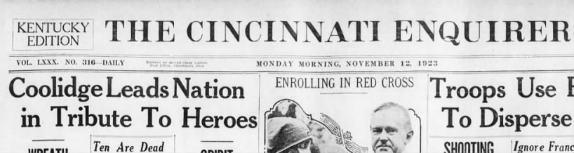 Kentucky Edition of the Cincinnati Enquirer