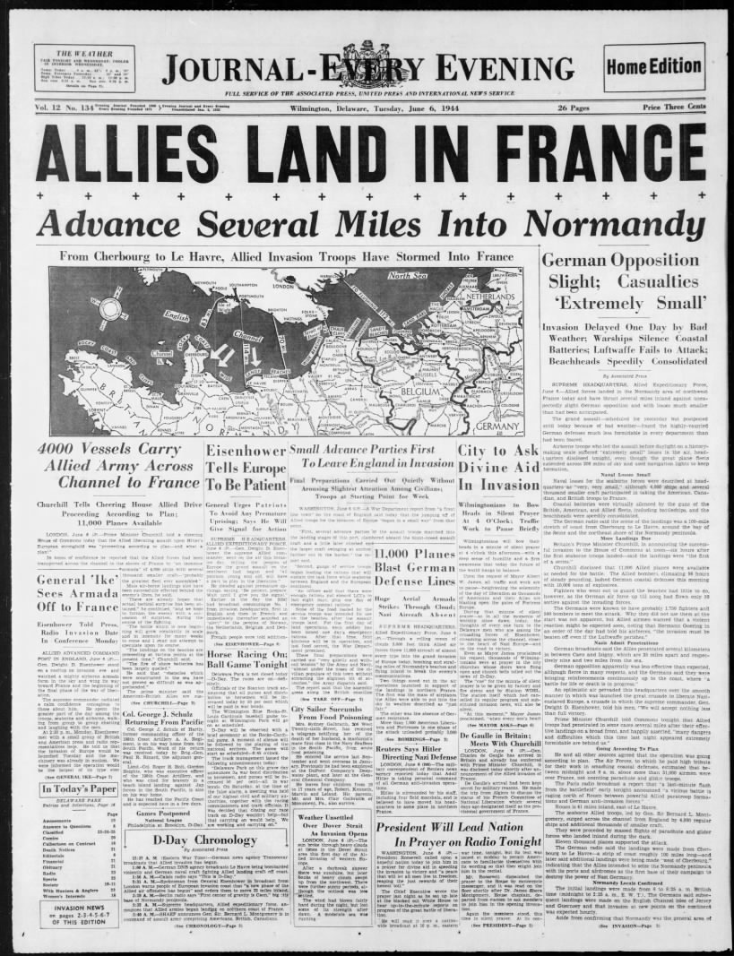 Allies Land In France
