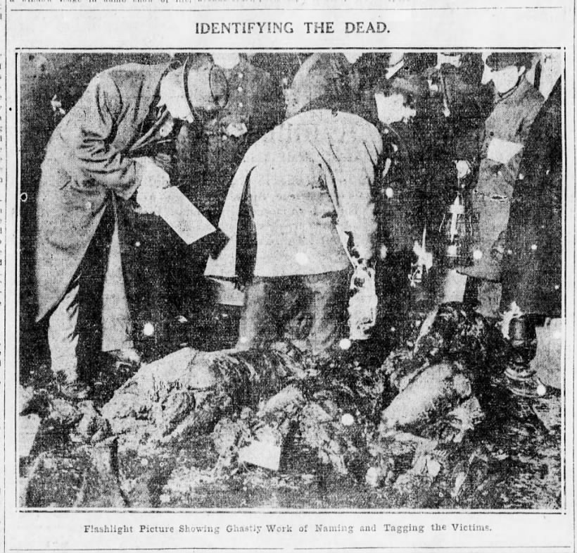 Identifying the dead from the Triangle Shirtwaist Factory fire