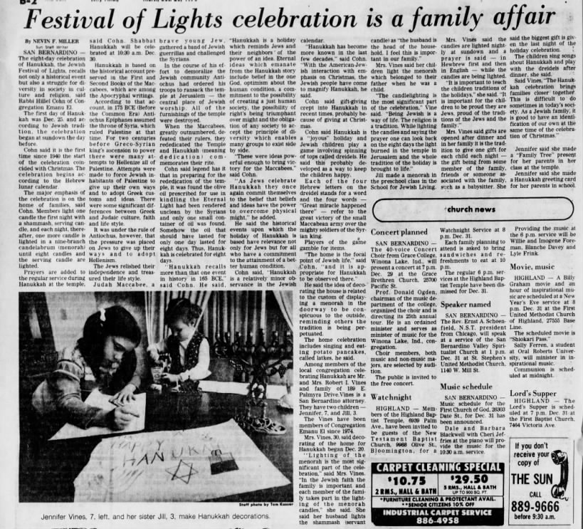 "Festival of Lights celebration is a family affair"
