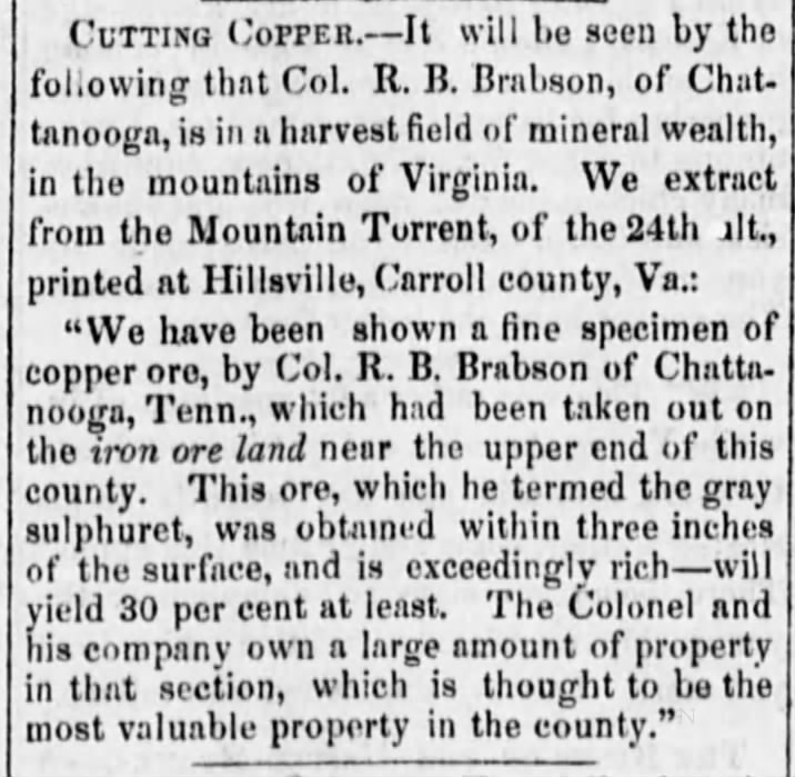 Athens Post (Athens, TN) September 22, 1854, p. 1