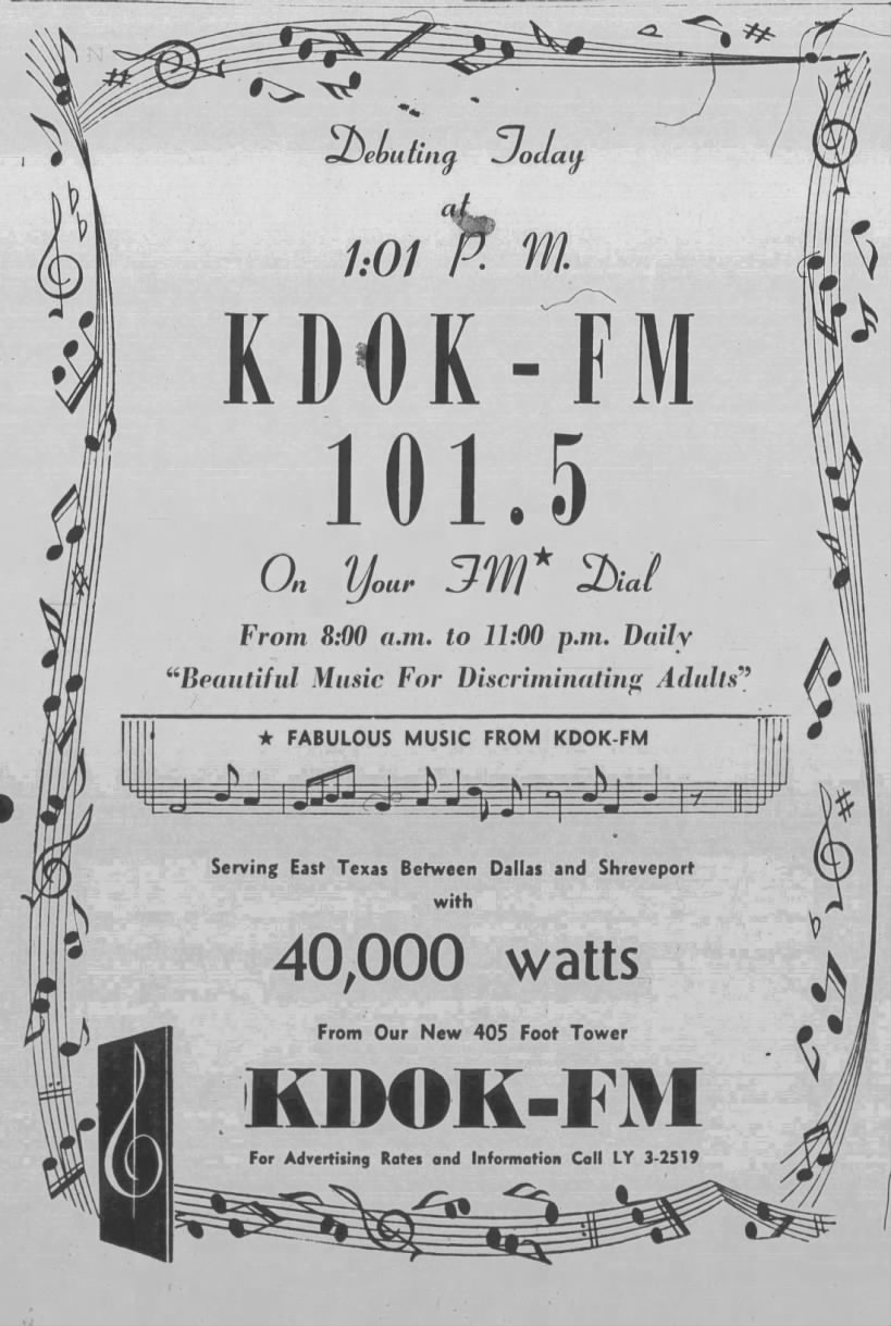 KDOK-FM debuts
