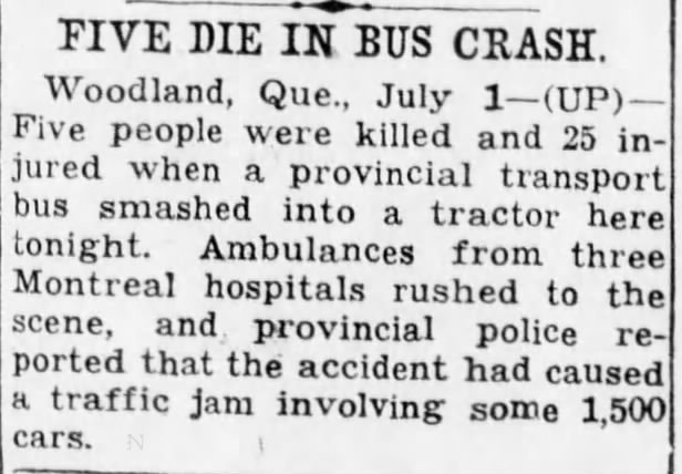 CITSO (now RTM) bus accident