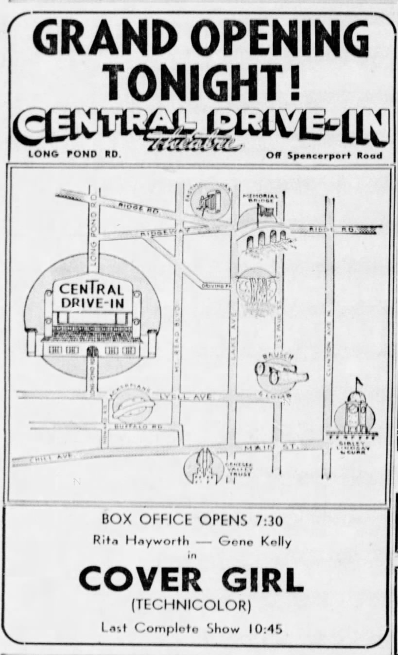 Central Drive-In opening