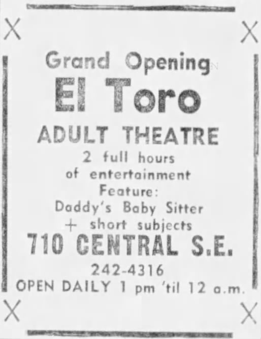 El Toro adult theatre opening