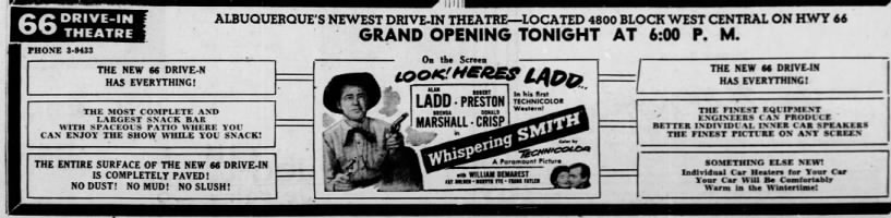 66 Drive-In opening
