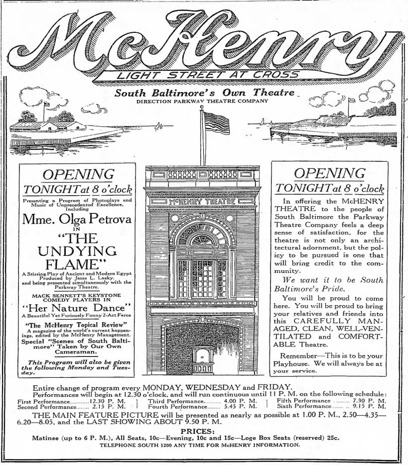 McHenry theatre opening
