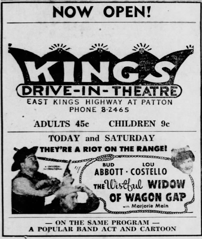 Kings Drive-In opening