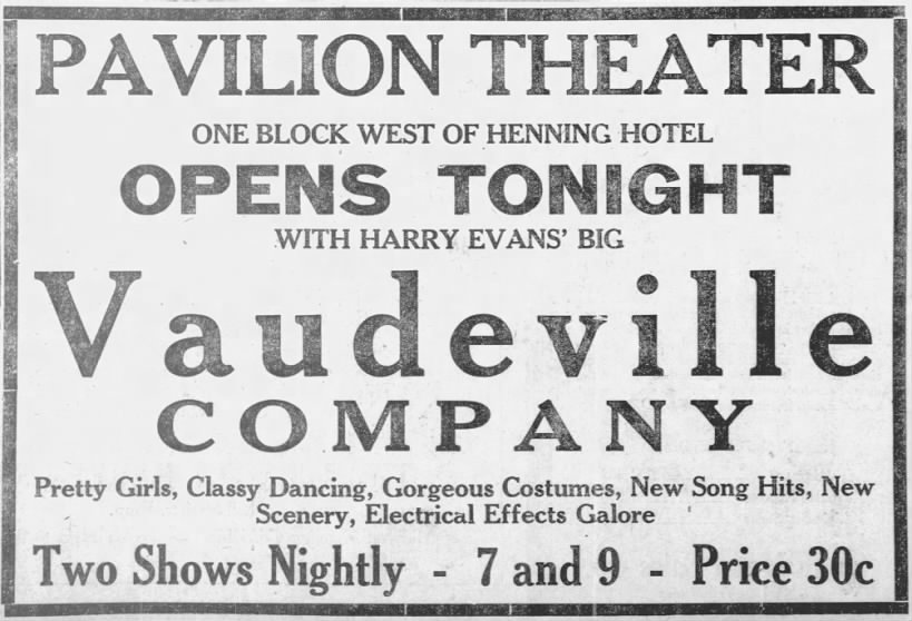 Pavilion theater opening