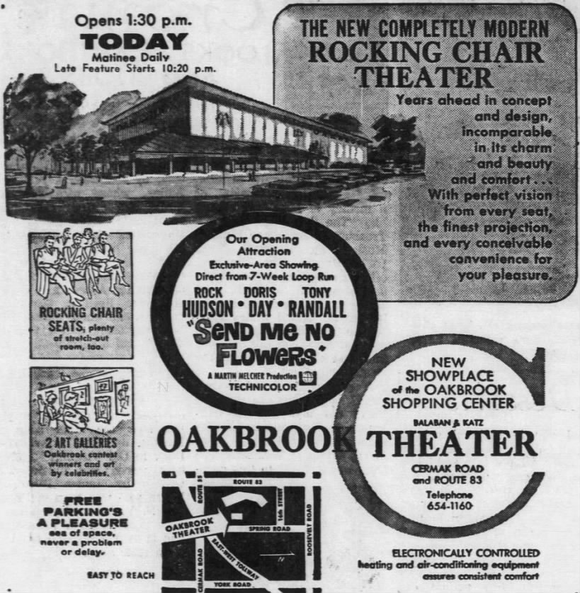 Oak Brook theatre opening
