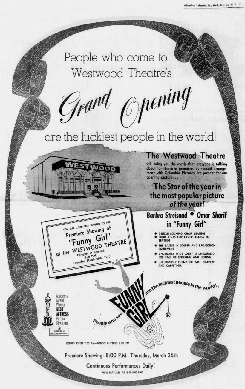 Westwood Cinema opening