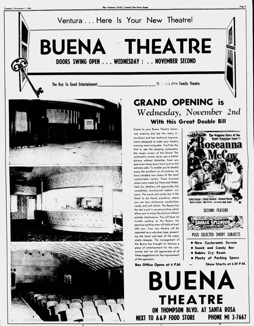 Buena Theatre opening