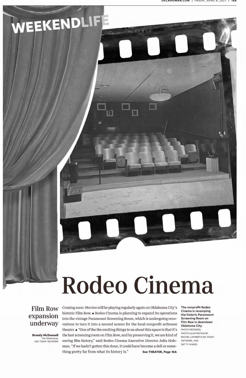 Rodeo Cinema on Film Row opening