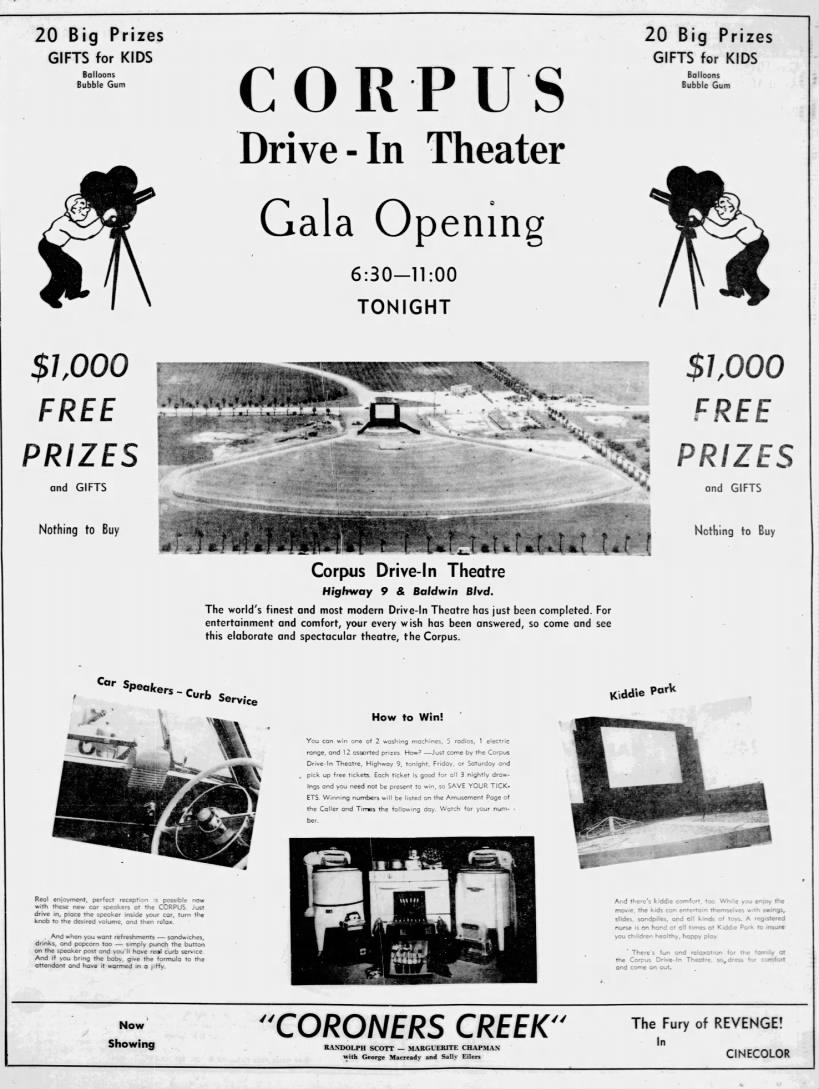Corpus Drive-In opening