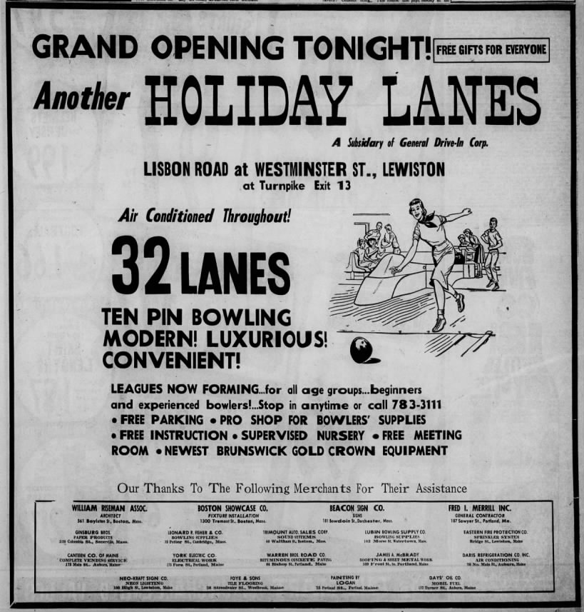 Holiday Lanes opening
