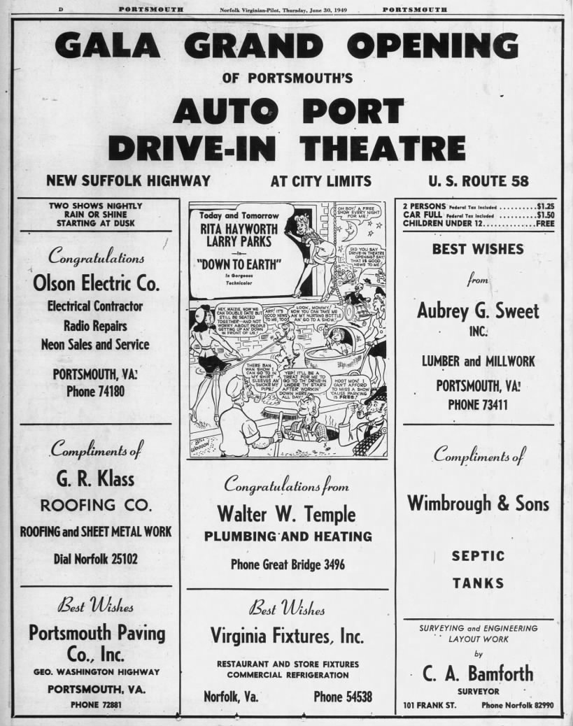 Auto Port Drive-In opening