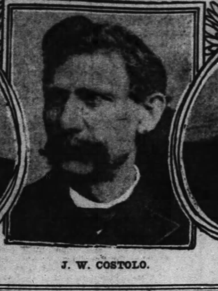 J. W. Costolo, Candidate for Congress, 1906