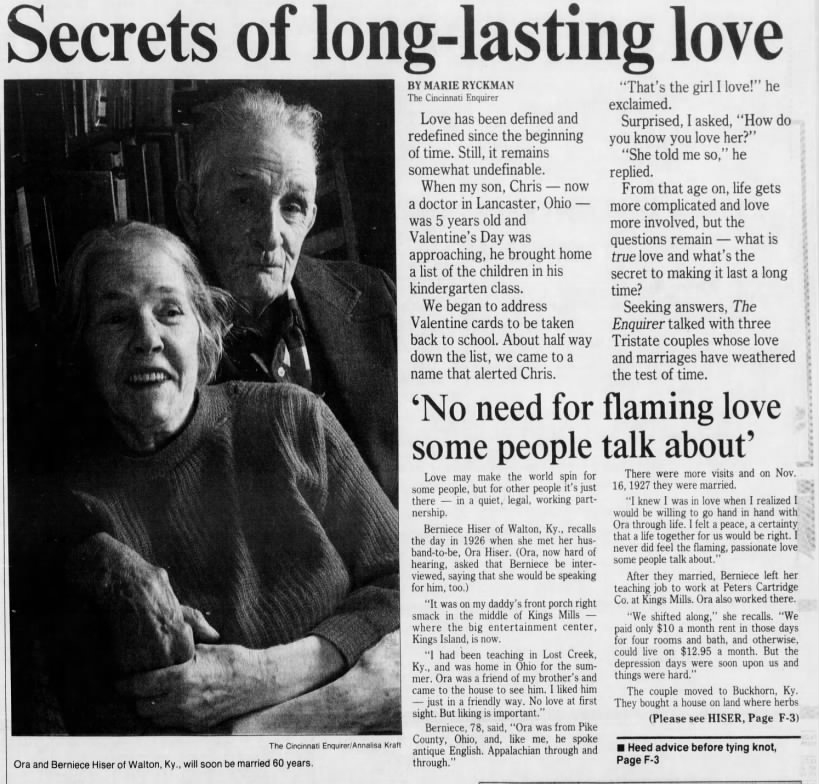 Secrets of long-lasting love