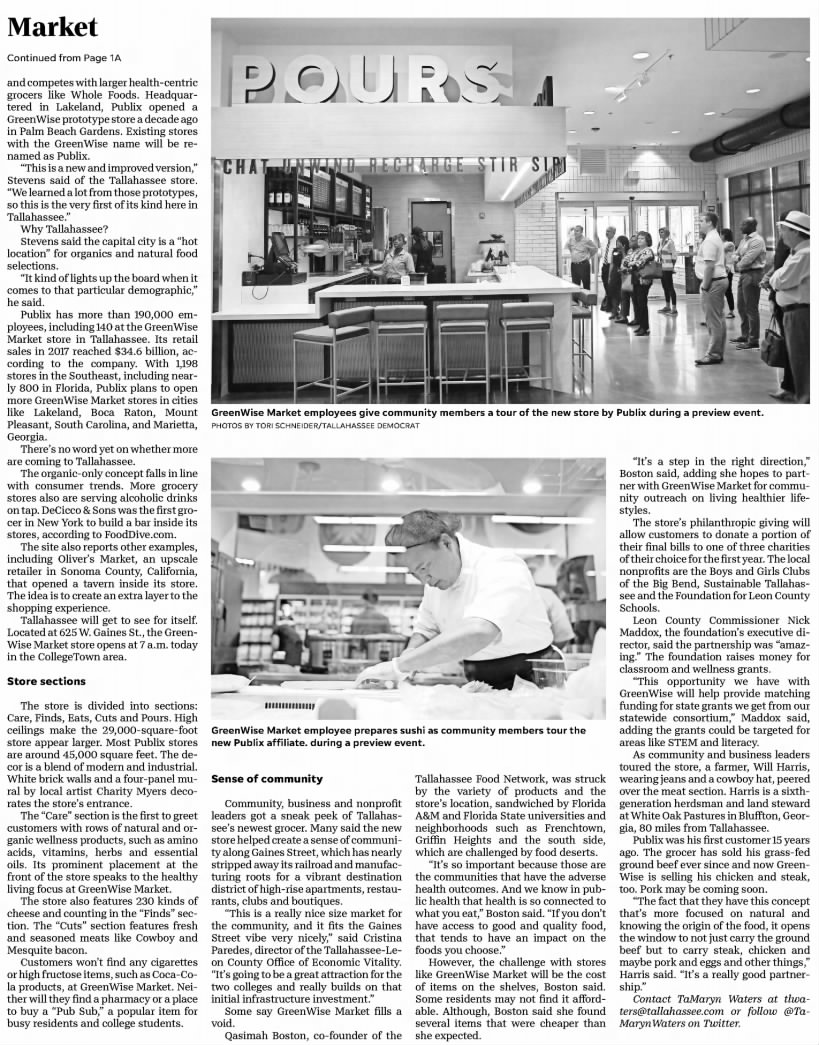 GreenWise Market opens in Tallahassee (page 2)