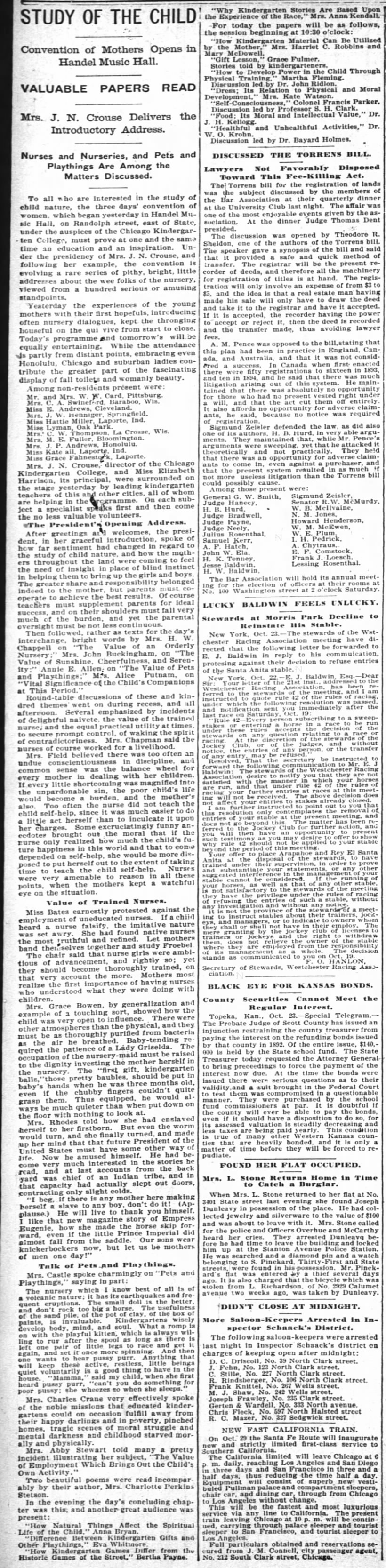 page 5 The Inter Ocean (Chicago, IL) 24 October 1895