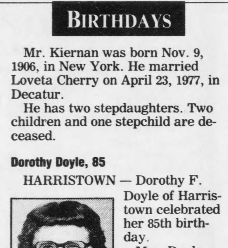 Thompson, Kiernan, Tom Herald and Review (Decatur, Il) 03 Nov 1996 Sun P49
