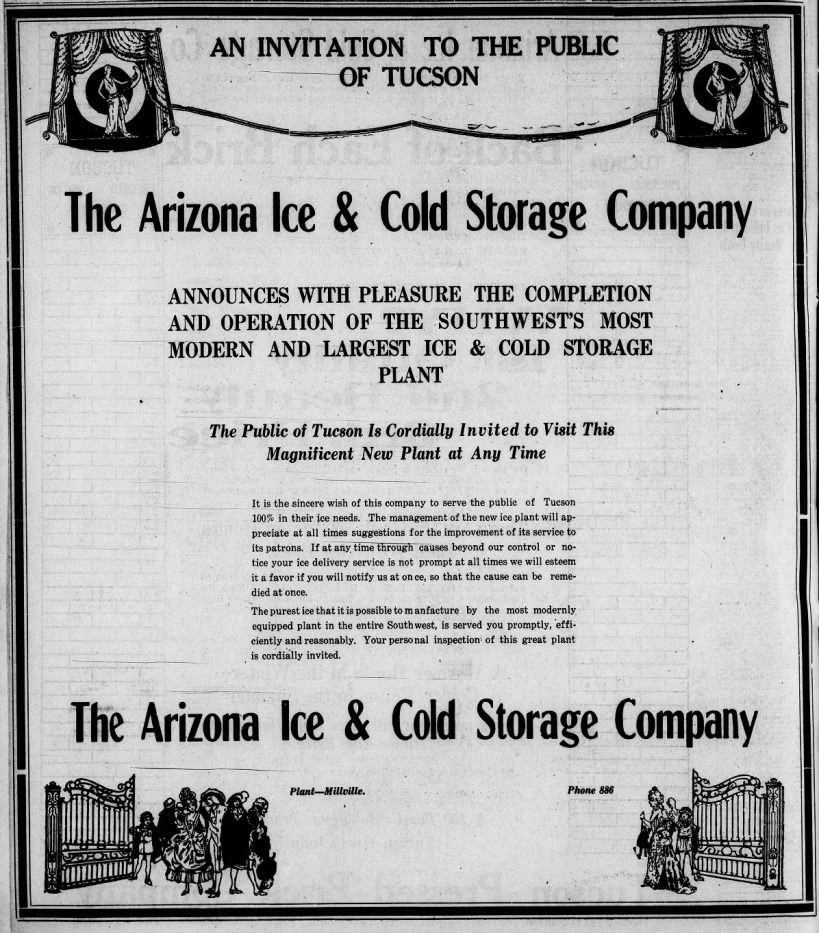 Arizona Ice and Cold Storage Co. invite