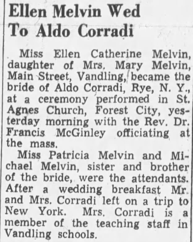 Marriage of Melvin / Corradi