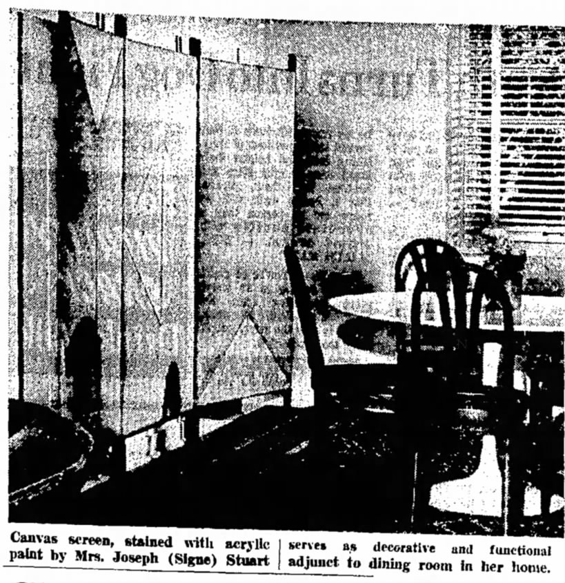 Decorative and Functional Painting, The Sl Tribune, 11, Sept 1968