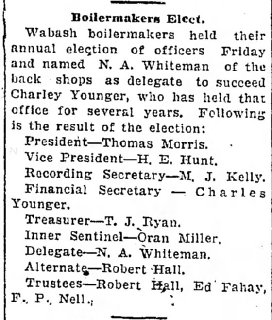 Wabash Boilermakers President