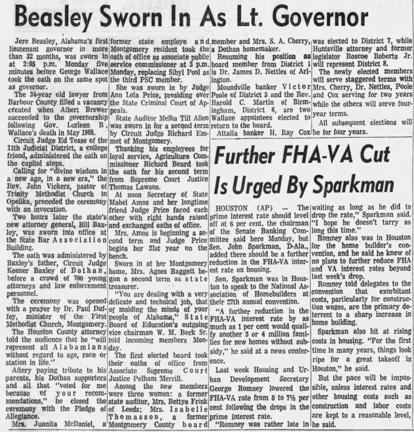 Beasley Sworn In As Lt. Governor