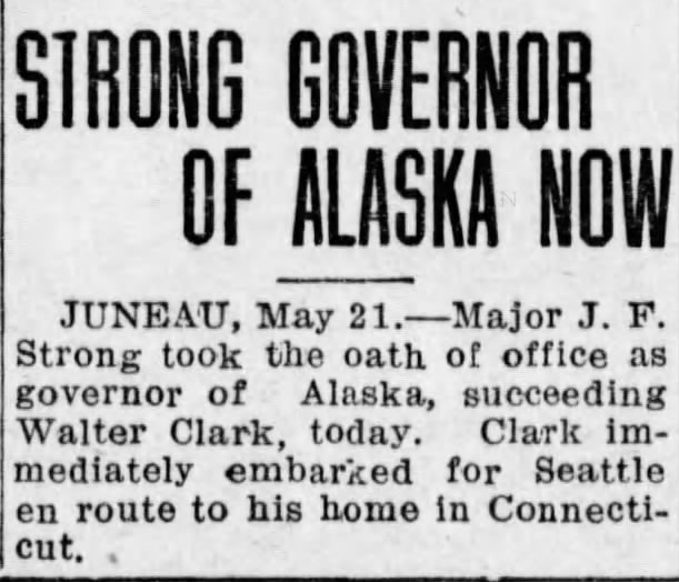 Strong Governor of Alaska Now