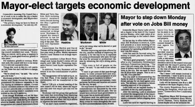 Mayor-elect targets economic development