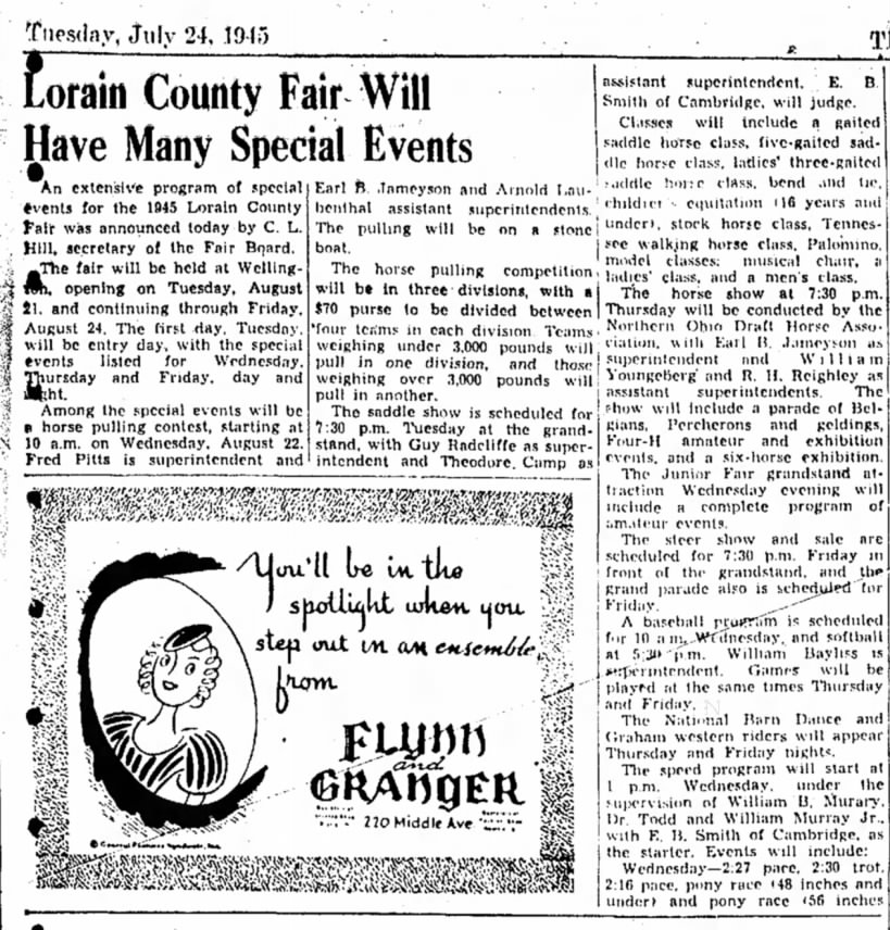 Murray - William The Chronicle-Telegram (Elyria, Ohio) 24 July 1945 p 3