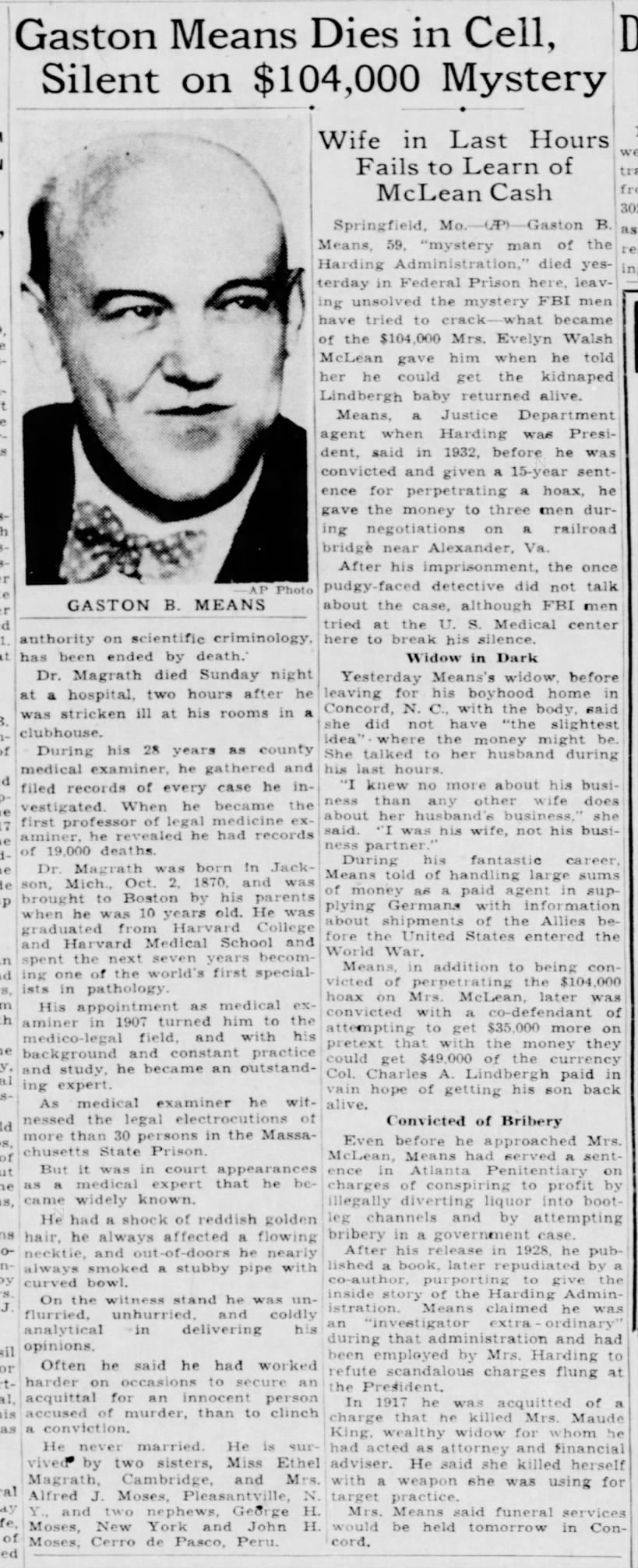 Mean 13 dec 1938 p4 Democrat and Chronicle