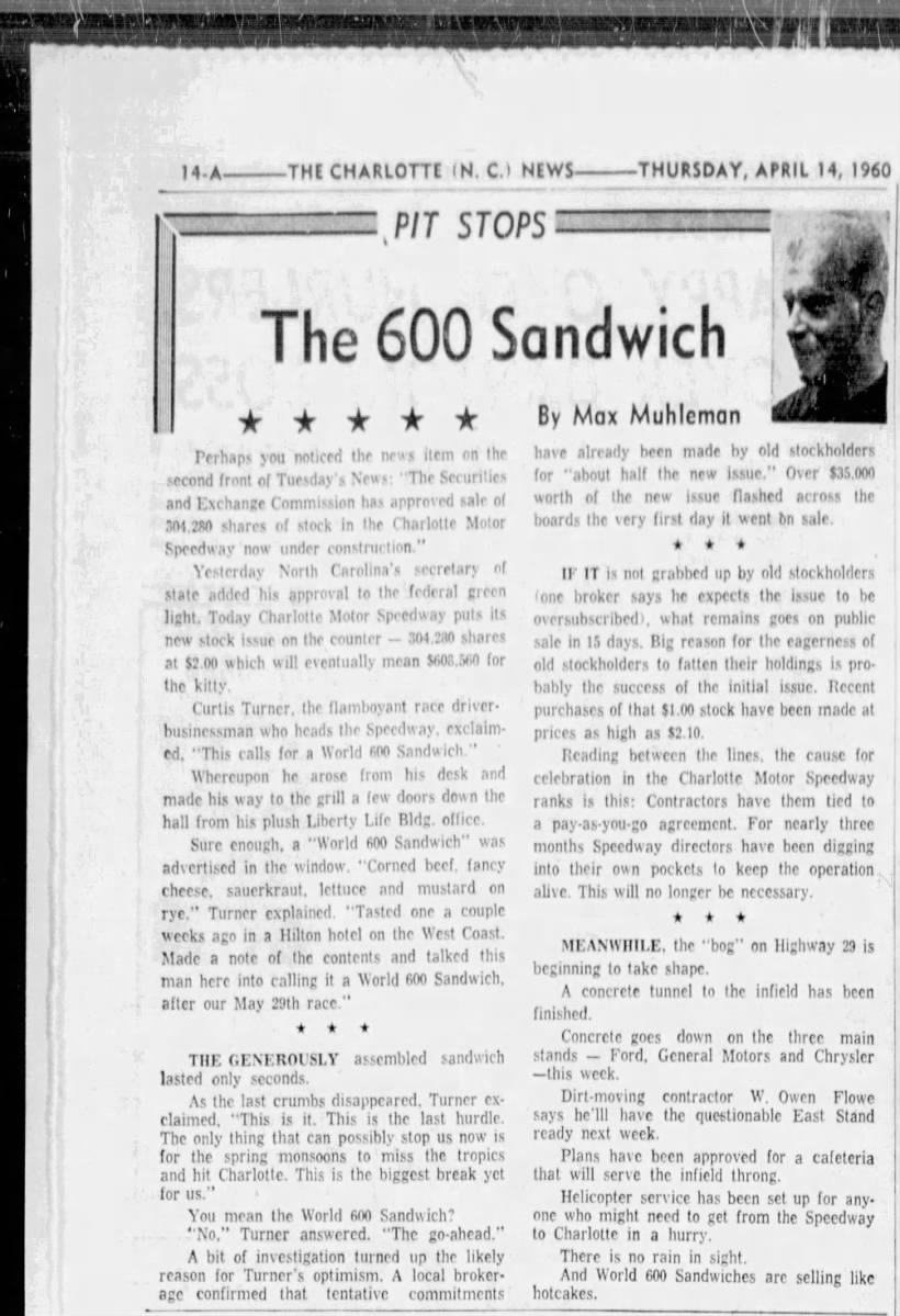 The 600 Sandwich