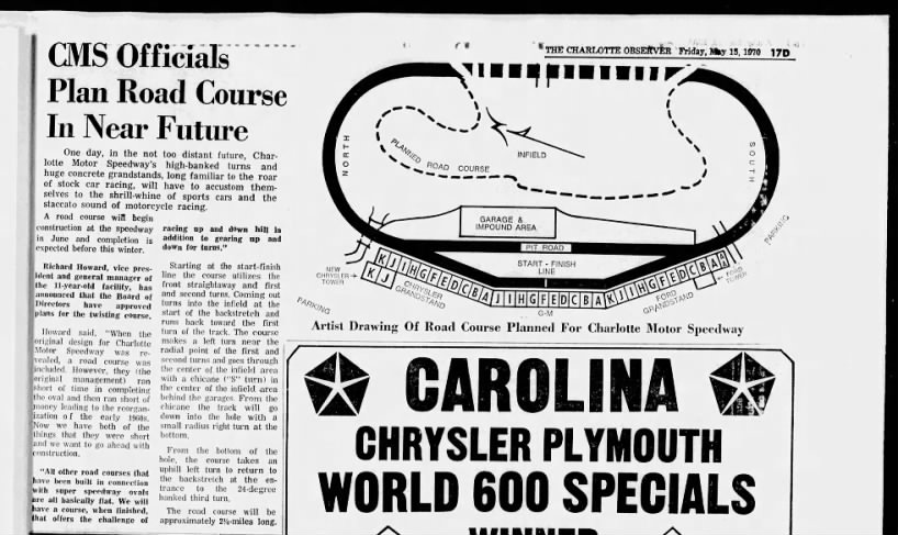 CMS Officials Plan Road Course In Near Future