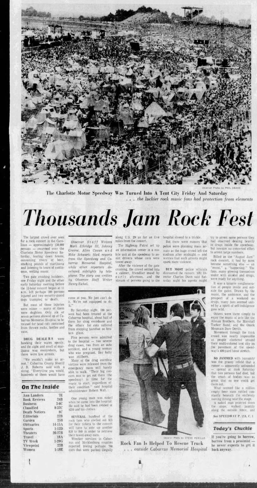 Thousands Jam Rock Fest (Part 1)