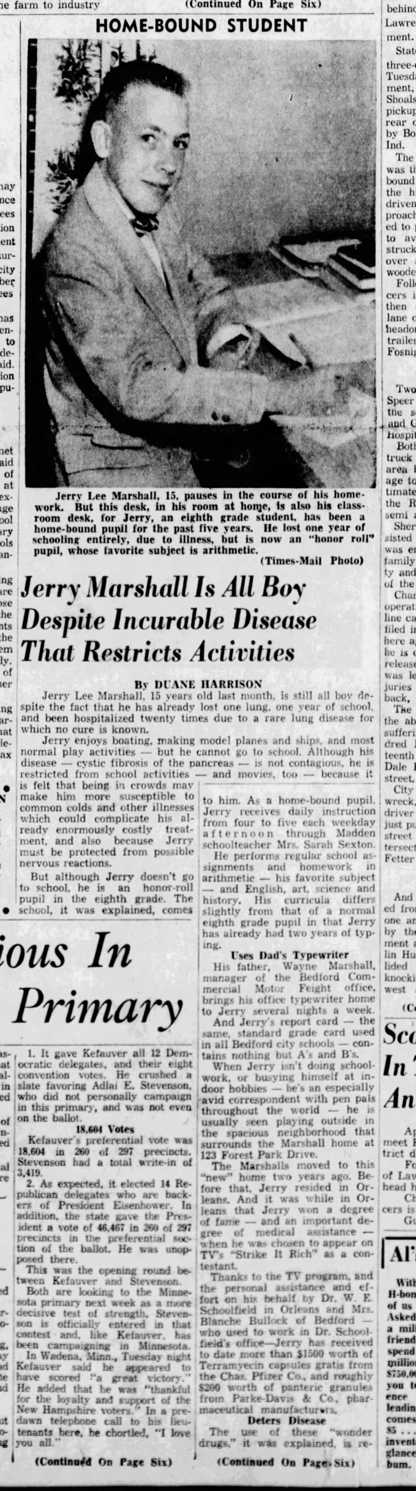1956 march 14 jerry marshall