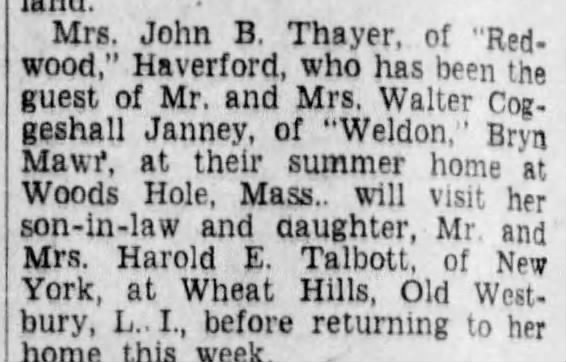 Harold E. Talbott_ Wheat Hills Old Westbury_1932