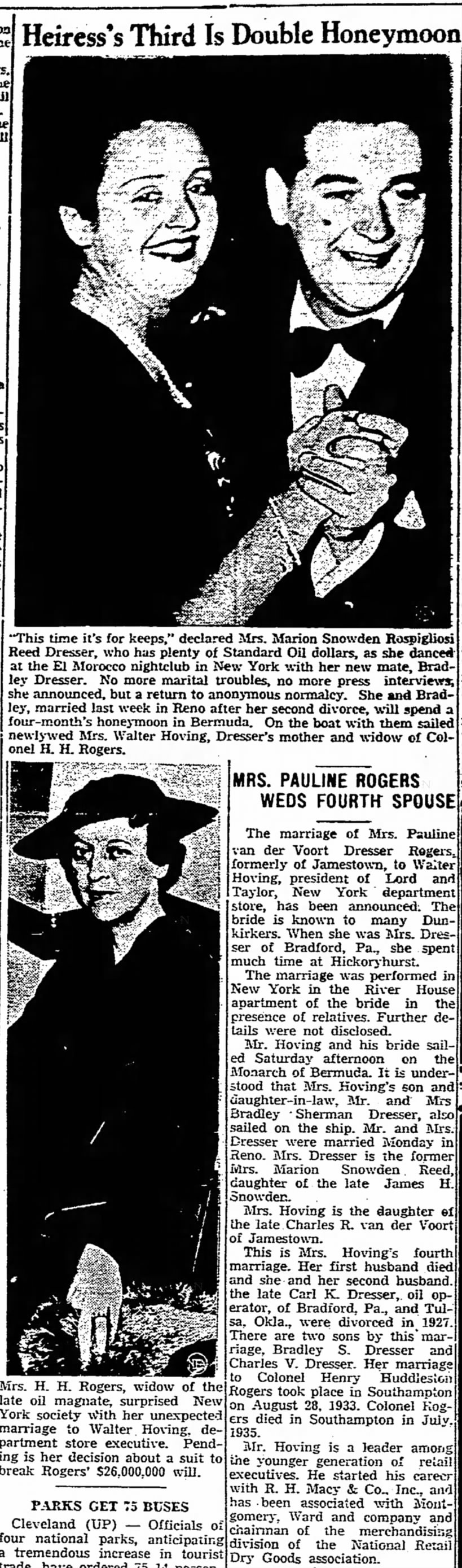 Pauline Dresser Rogers_suit to break Rogers will_1937