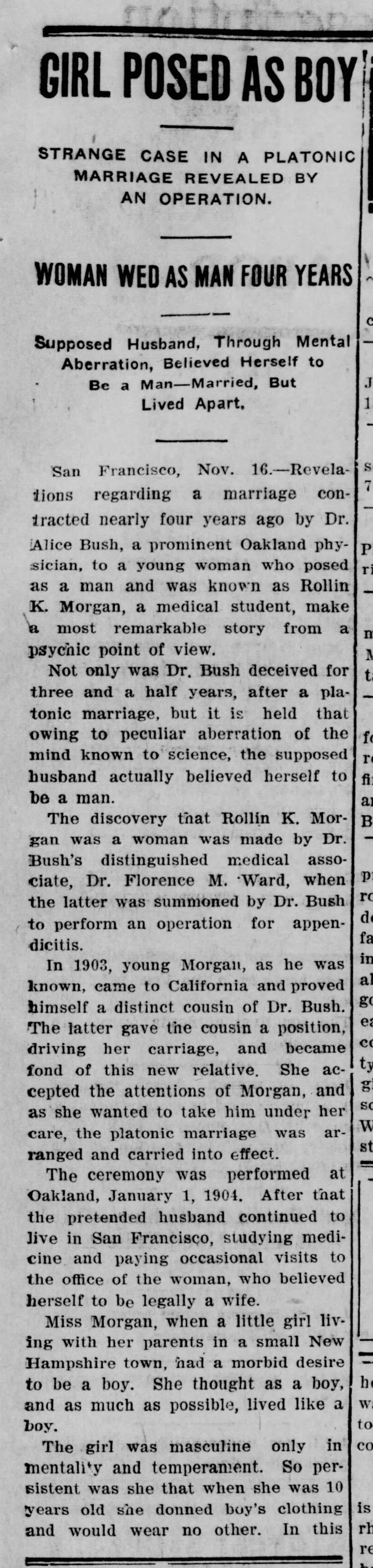 Dr. Alice Bush_marriage to transsexual_1909