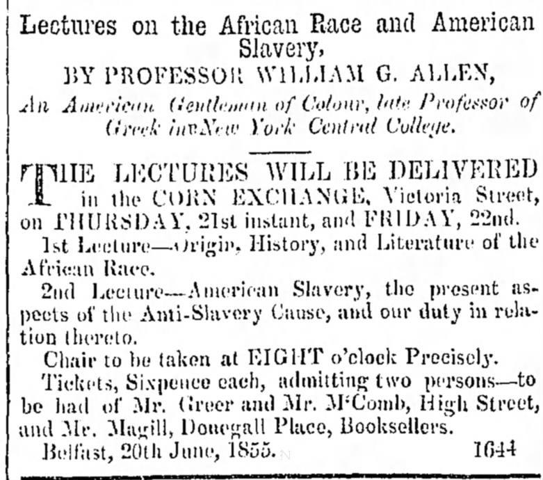 Lectures by William G. Allen