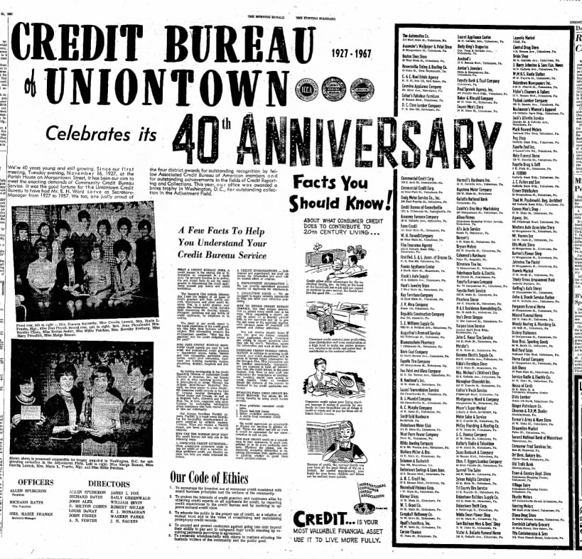 Evening Standard (Uniontown, PA) 11/25/67, 8